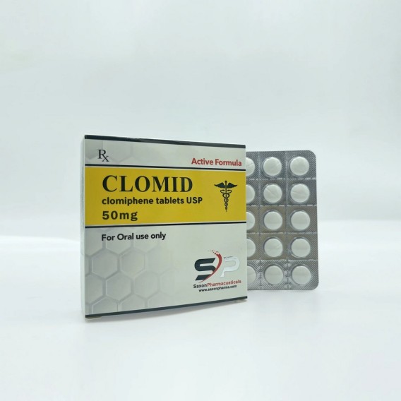 Clomid 50mg / 50 tabs Saxon Pharmaceuticals